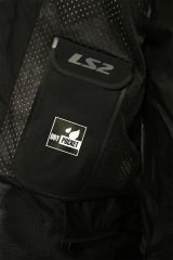 LS2 Riva Siyah - Gri - Kırmızı Mont