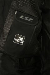 LS2 Riva Siyah - Gri - Kırmızı Mont