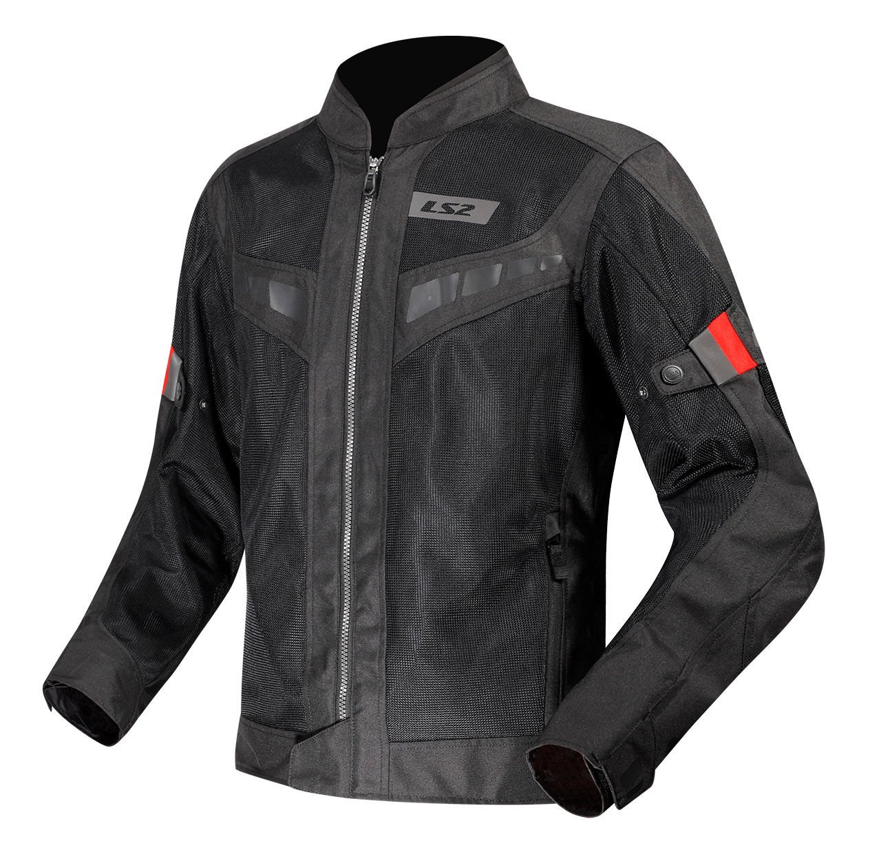 LS2 Blade Air Siyah Kırmızı Mont
