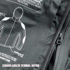 Revit Montana H2O Siyah Kışlık Mont