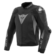 Dainese Super Speed 4 Black Matt Charcoal Gray Deri Mont