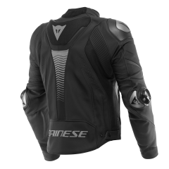 Dainese Super Speed 4 Black Matt Charcoal Gray Deri Mont