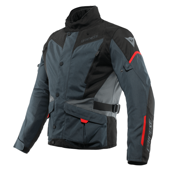 Dainese Tempest 3 Ebony Black Lava Red D-Dry Mont