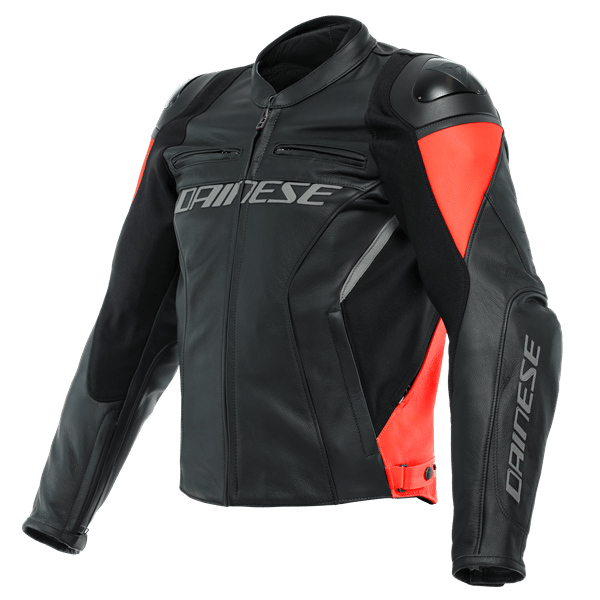 Dainese Racing 4 Black Fluo Red Mont