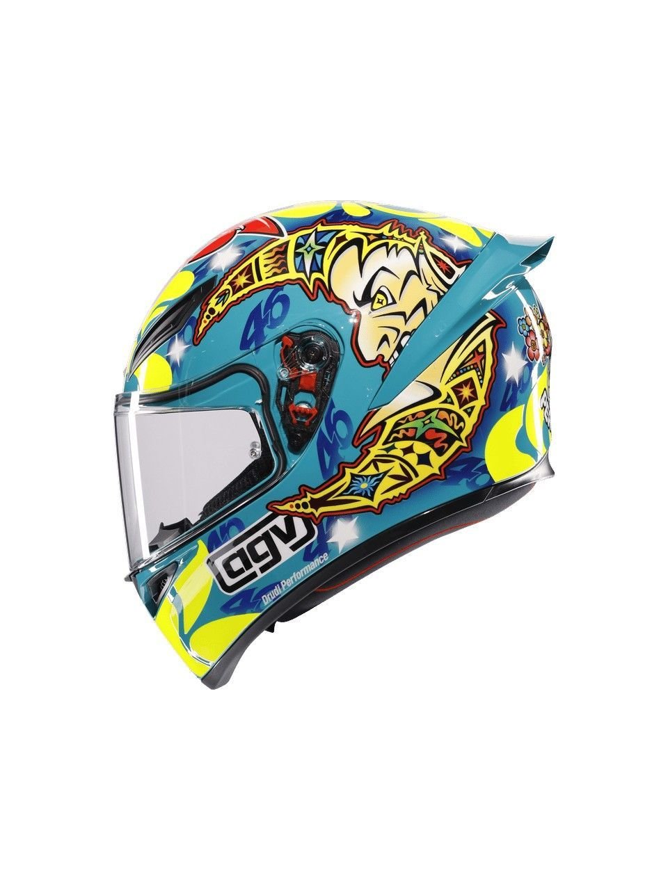 AGV K1 S Rossi Mugello 1999 Configuration Kapalı Kask