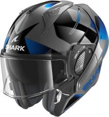 Shark Evo Gt Tekline Antrasit Chrome Blue AUB