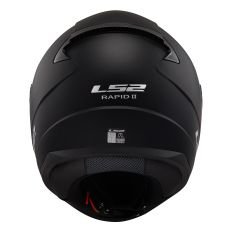 LS2 Rapid 2 Mat Siyah Kapalı Kask