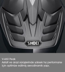 SHOEI HORNET ADV MAT SİYAH KASK