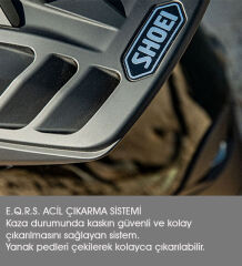 SHOEI HORNET ADV MAT SİYAH KASK