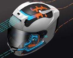 SHOEI X-SPIRIT Pro Marquez Barcelona TC-10 Kapalı Kask