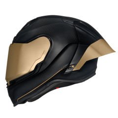NEXX X.R3R Golden Edition Karbon Mat Siyah Sarı Kapalı Kask