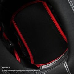 NEXX SX.100 Big Shot Gri Kapalı Kask