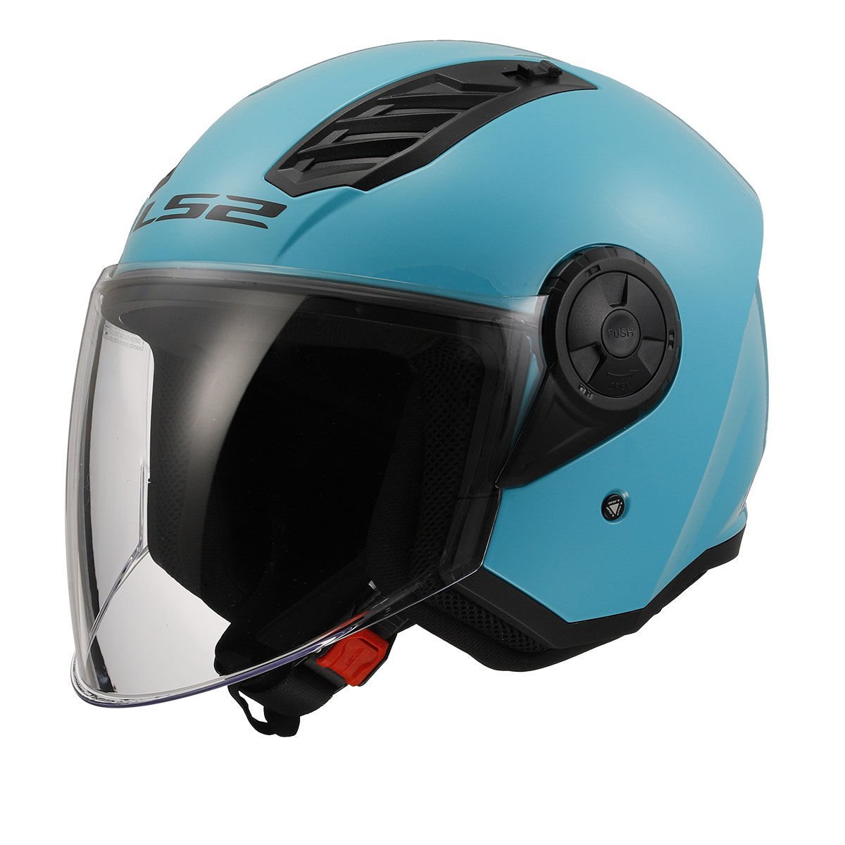 LS2 Airflow 2 Solid Turkuaz Açık Kask