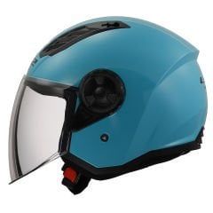 LS2 Airflow 2 Solid Turkuaz Açık Kask