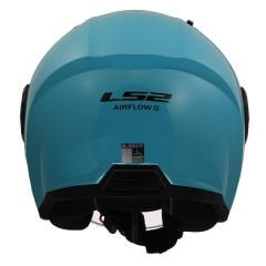 LS2 Airflow 2 Solid Turkuaz Açık Kask