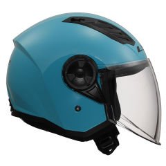 LS2 Airflow 2 Solid Turkuaz Açık Kask