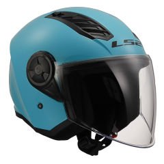 LS2 Airflow 2 Solid Turkuaz Açık Kask