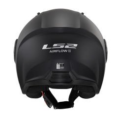 LS2 Airflow 2 Mat Siyah Açık Kask