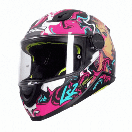 LS2 KID CYBERG MAT MOR ÇOCUK KASK