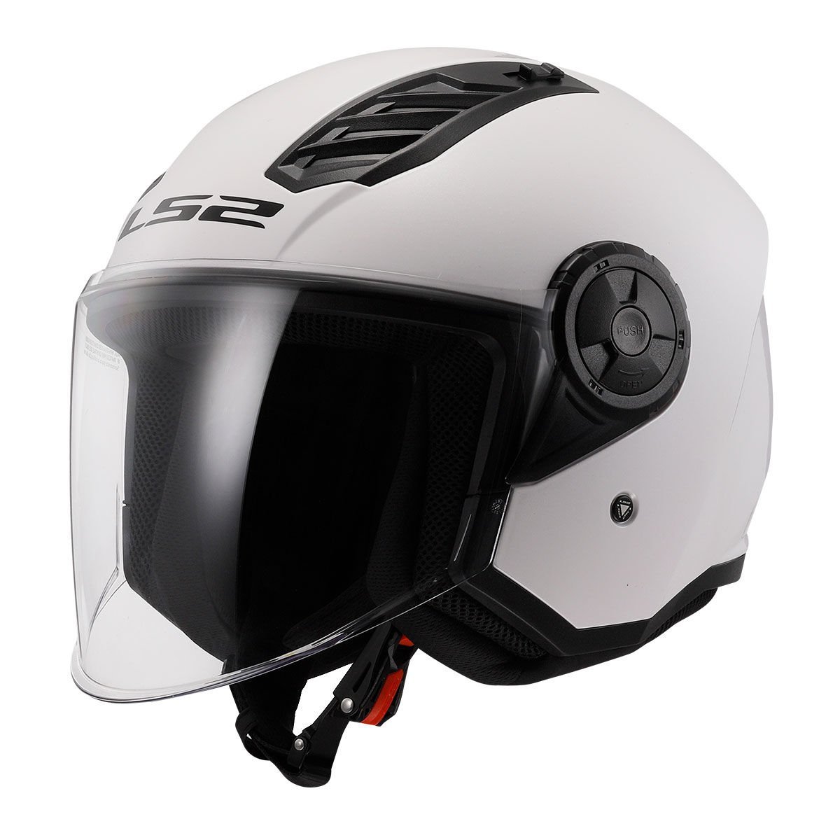 LS2 Airflow 2 Beyaz Açık Kask