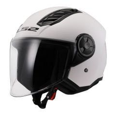 LS2 Airflow 2 Beyaz Açık Kask