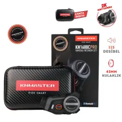 KNMASTER KN1600C PRO Kameralı Bluetooth İntercom