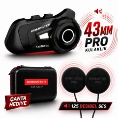 Knmaster KN6100 PRO  İnterkom Bluetooth (43 mm Büyük Kulaklık)