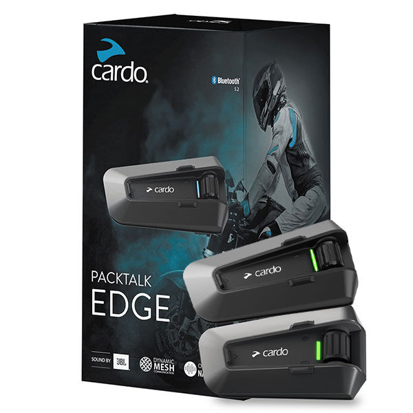CARDO PACKTALK EDGE DUO JBL Bluetooth ve İntercom (İKİLİ PAKET)