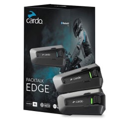 CARDO PACKTALK EDGE DUO JBL Bluetooth ve İntercom (İKİLİ PAKET)