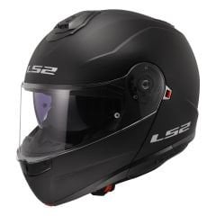LS2 Strobe 2 Mat Siyah Çene Açılır Kask