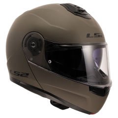 LS2 Strobe 2 Mat Kum Çene Açılır Kask