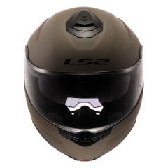 LS2 Strobe 2 Mat Kum Çene Açılır Kask