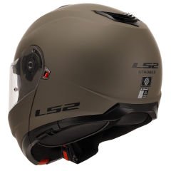 LS2 Strobe 2 Mat Kum Çene Açılır Kask