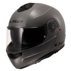 LS2 Strobe 2 Nardo Gri Çene Açılır Kask