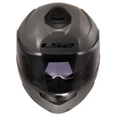 LS2 Strobe 2 Nardo Gri Çene Açılır Kask