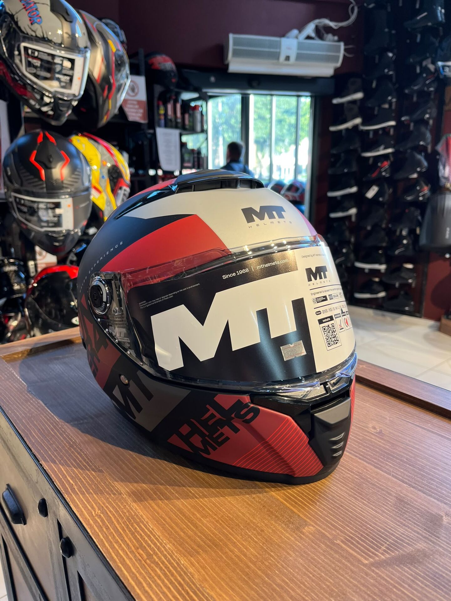 Mt Helmets Thunder 4 Sv Waves B5 Kask