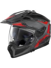 Nolan N70.2 x Torpedo N-Com Flat Lava Modüler Kask