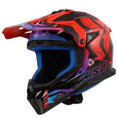 LS2 Fast 2 Wash Kırmızı Kask