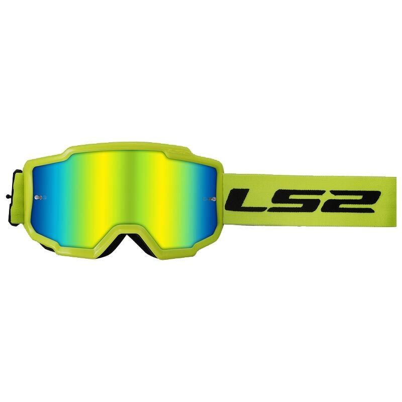 LS2 Charger Goggles Motokros Gözlük (IRIDIUM CAMLI)