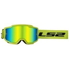 LS2 Charger Goggles Motokros Gözlük (IRIDIUM CAMLI)