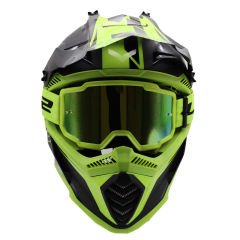 LS2 Charger Goggles Motokros Gözlük (IRIDIUM CAMLI)