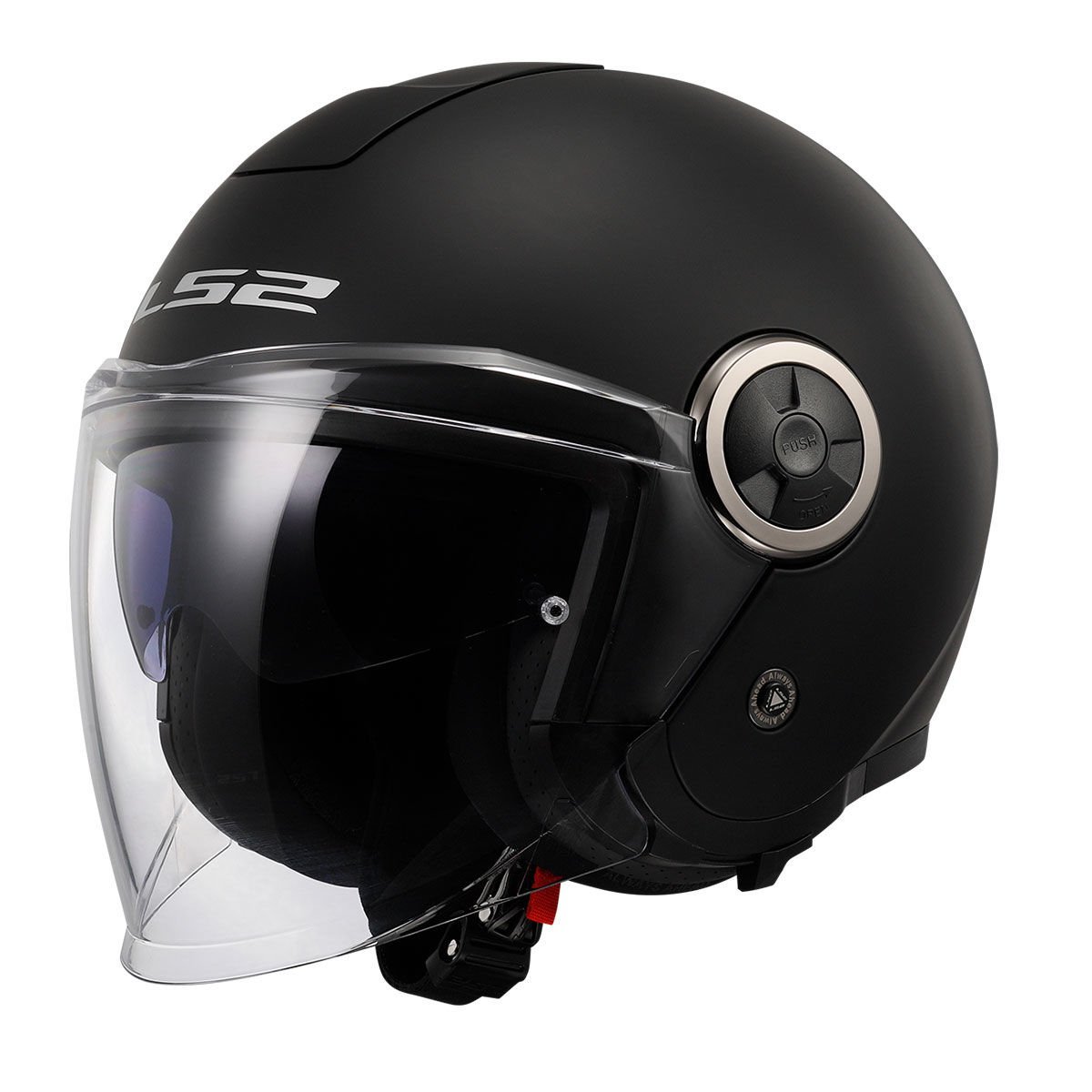 LS2 Classy Mat Siyah Açık Kask