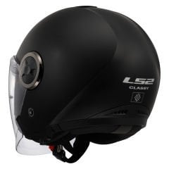 LS2 Classy Mat Siyah Açık Kask