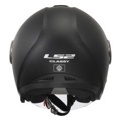 LS2 Classy Mat Siyah Açık Kask