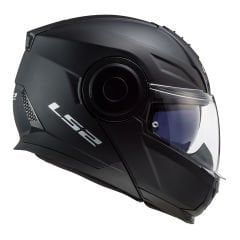LS2 Scope Mat Siyah Çene Açılır Kask