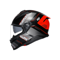 Agv K7 MPLK Kyber Matt Black Red Kask