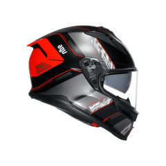 Agv K7 MPLK Kyber Matt Black Red Kask