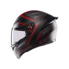 Agv K1 S Sling Matt Black Red Kapalı Kask