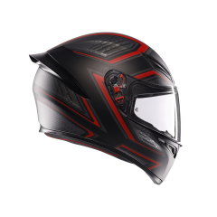 Agv K1 S Sling Matt Black Red Kapalı Kask