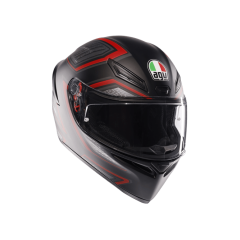Agv K1 S Sling Matt Black Red Kapalı Kask